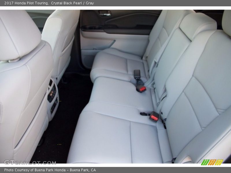 Crystal Black Pearl / Gray 2017 Honda Pilot Touring