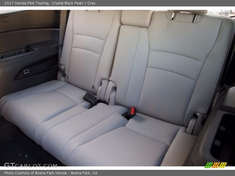 Crystal Black Pearl / Gray 2017 Honda Pilot Touring