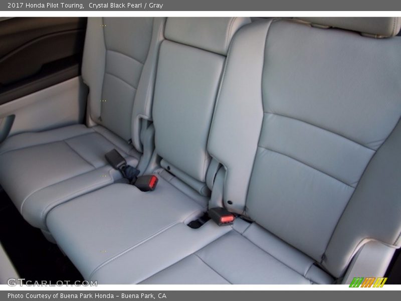 Crystal Black Pearl / Gray 2017 Honda Pilot Touring