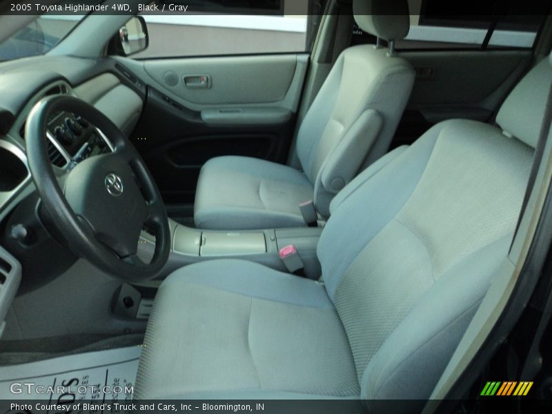 Black / Gray 2005 Toyota Highlander 4WD