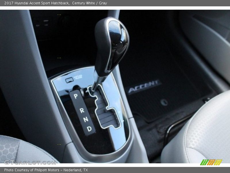 Century White / Gray 2017 Hyundai Accent Sport Hatchback