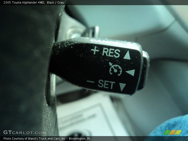 Black / Gray 2005 Toyota Highlander 4WD