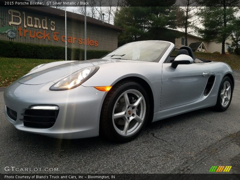 GT Silver Metallic / Black 2015 Porsche Boxster