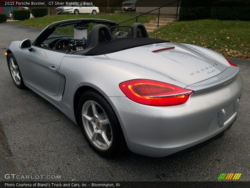 GT Silver Metallic / Black 2015 Porsche Boxster