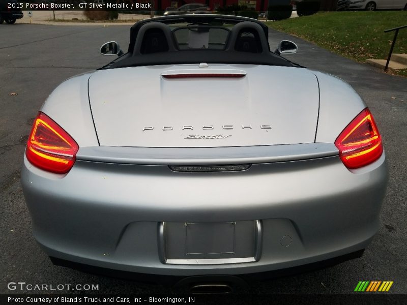 GT Silver Metallic / Black 2015 Porsche Boxster