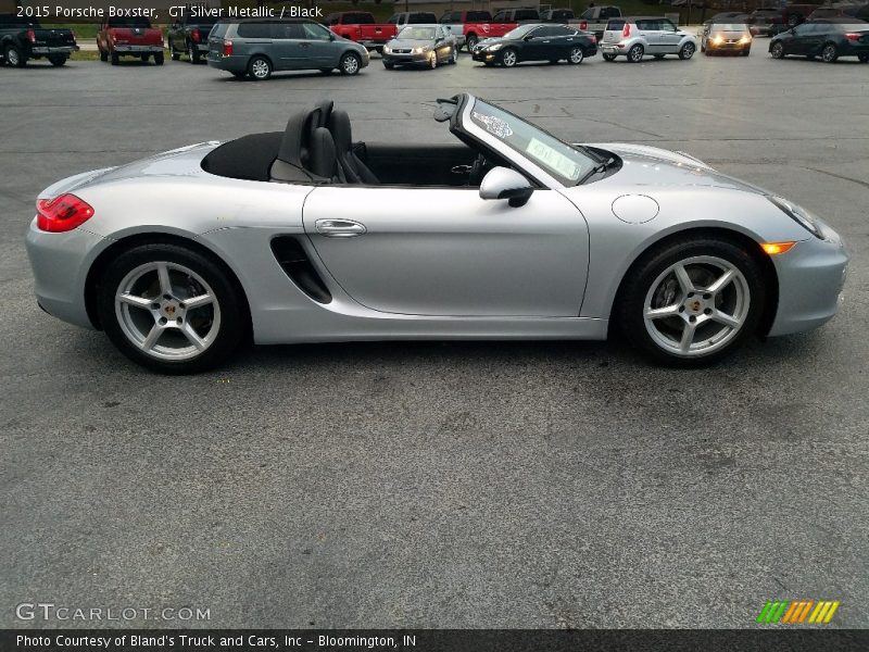 GT Silver Metallic / Black 2015 Porsche Boxster