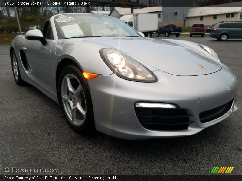 GT Silver Metallic / Black 2015 Porsche Boxster