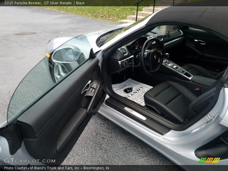 GT Silver Metallic / Black 2015 Porsche Boxster