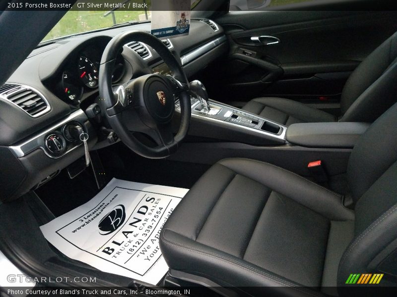 GT Silver Metallic / Black 2015 Porsche Boxster