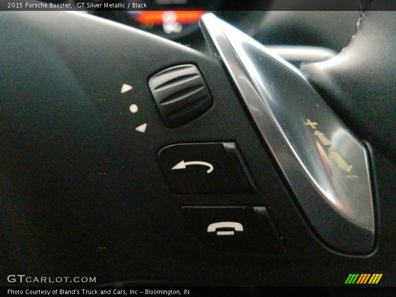 GT Silver Metallic / Black 2015 Porsche Boxster