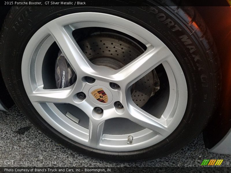 GT Silver Metallic / Black 2015 Porsche Boxster