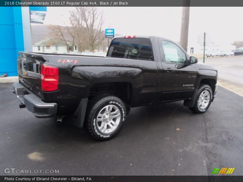 Black / Jet Black 2018 Chevrolet Silverado 1500 LT Regular Cab 4x4