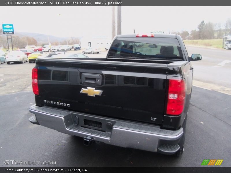 Black / Jet Black 2018 Chevrolet Silverado 1500 LT Regular Cab 4x4
