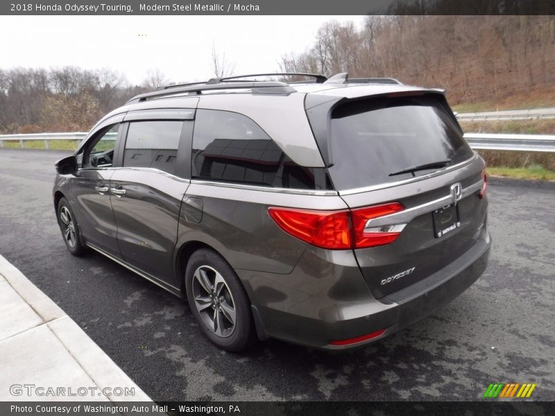 Modern Steel Metallic / Mocha 2018 Honda Odyssey Touring