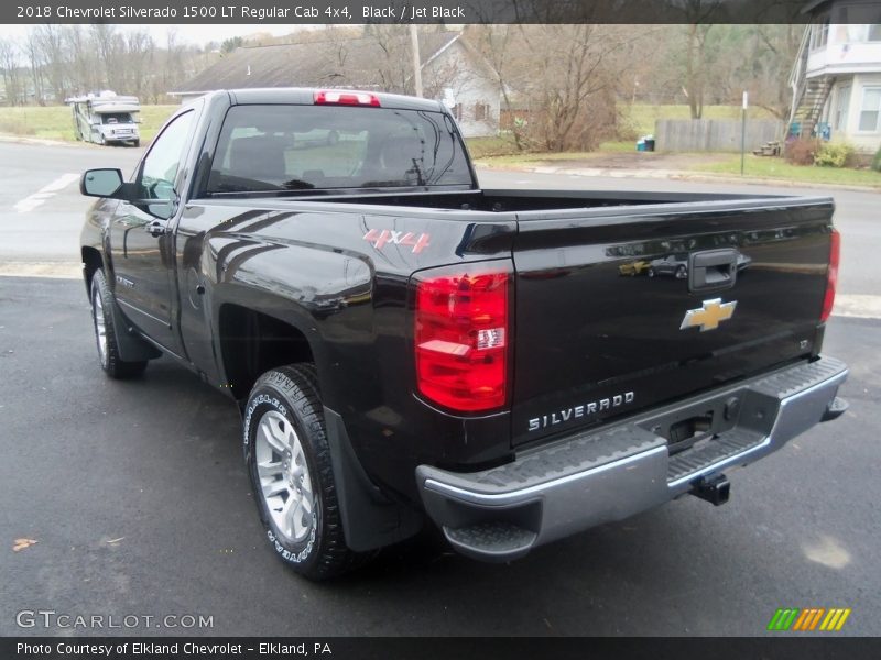 Black / Jet Black 2018 Chevrolet Silverado 1500 LT Regular Cab 4x4