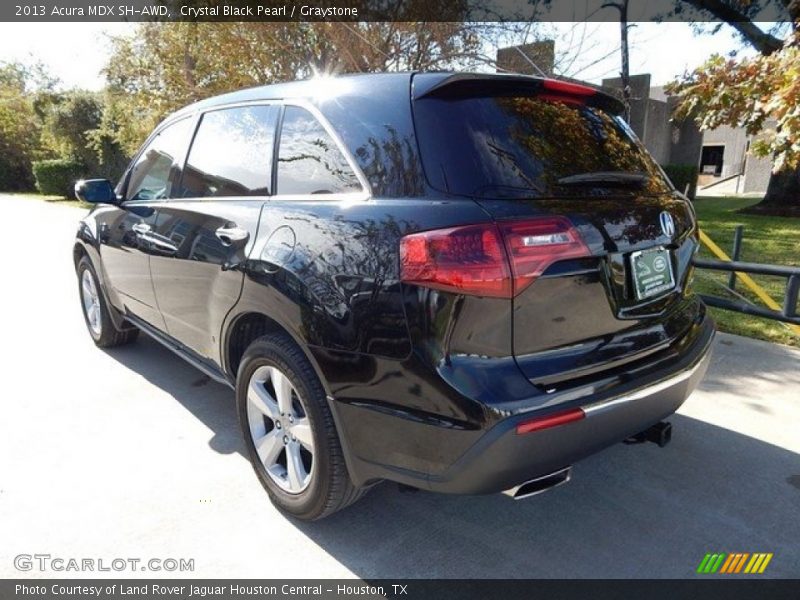 Crystal Black Pearl / Graystone 2013 Acura MDX SH-AWD