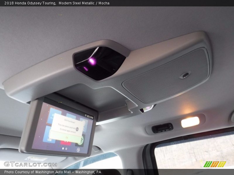 Modern Steel Metallic / Mocha 2018 Honda Odyssey Touring
