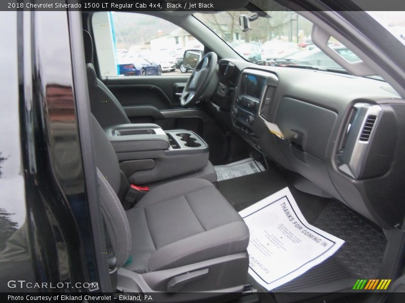 Black / Jet Black 2018 Chevrolet Silverado 1500 LT Regular Cab 4x4