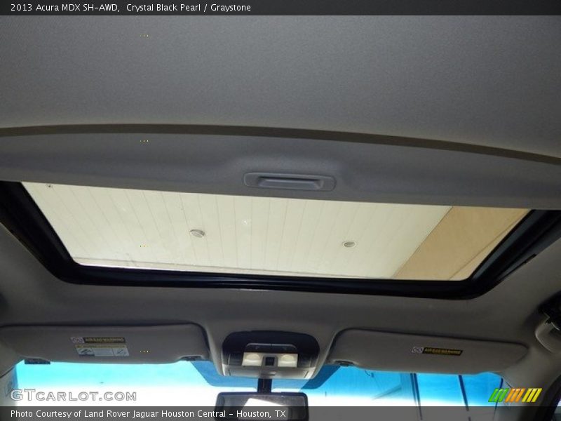 Crystal Black Pearl / Graystone 2013 Acura MDX SH-AWD