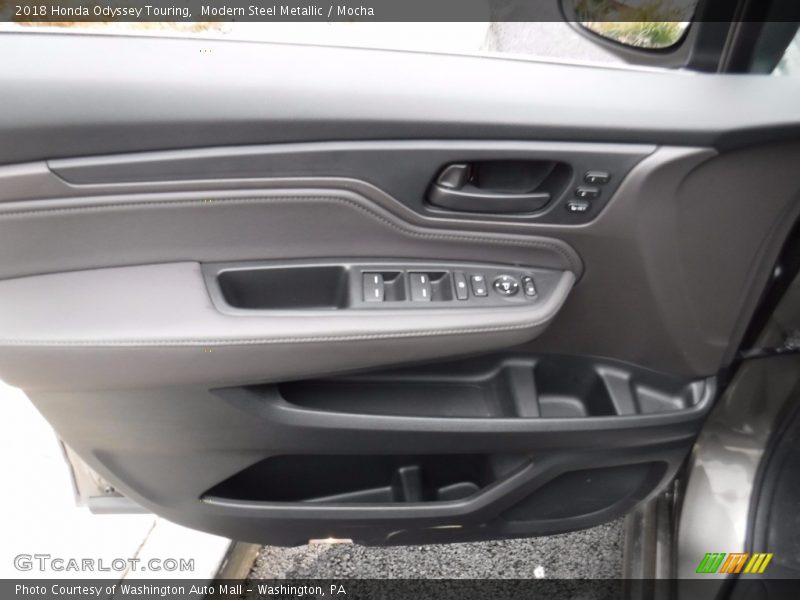 Modern Steel Metallic / Mocha 2018 Honda Odyssey Touring