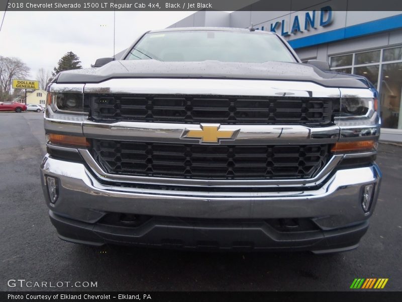 Black / Jet Black 2018 Chevrolet Silverado 1500 LT Regular Cab 4x4
