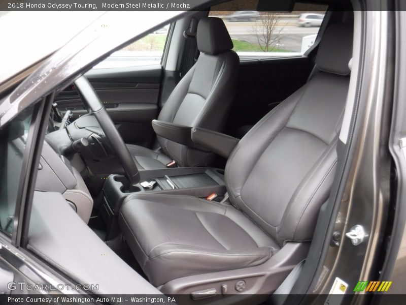 Modern Steel Metallic / Mocha 2018 Honda Odyssey Touring