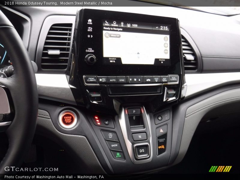 Modern Steel Metallic / Mocha 2018 Honda Odyssey Touring