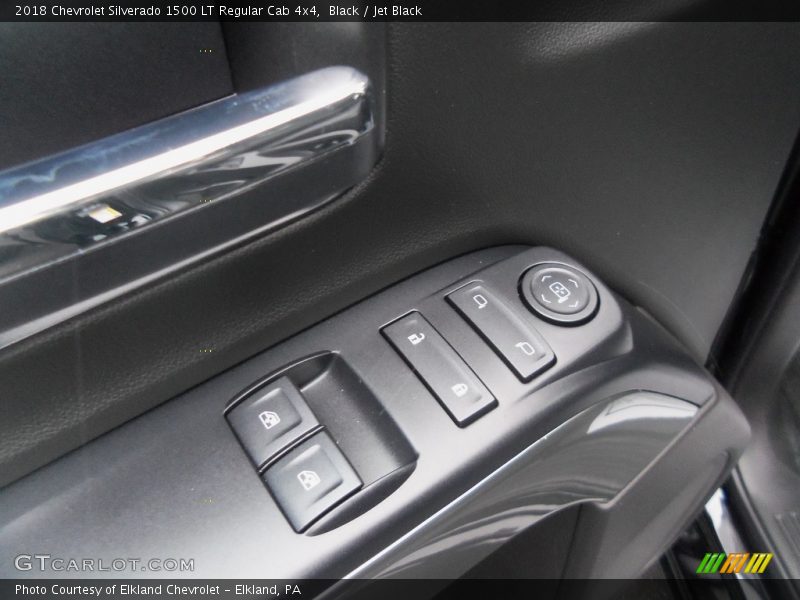 Black / Jet Black 2018 Chevrolet Silverado 1500 LT Regular Cab 4x4