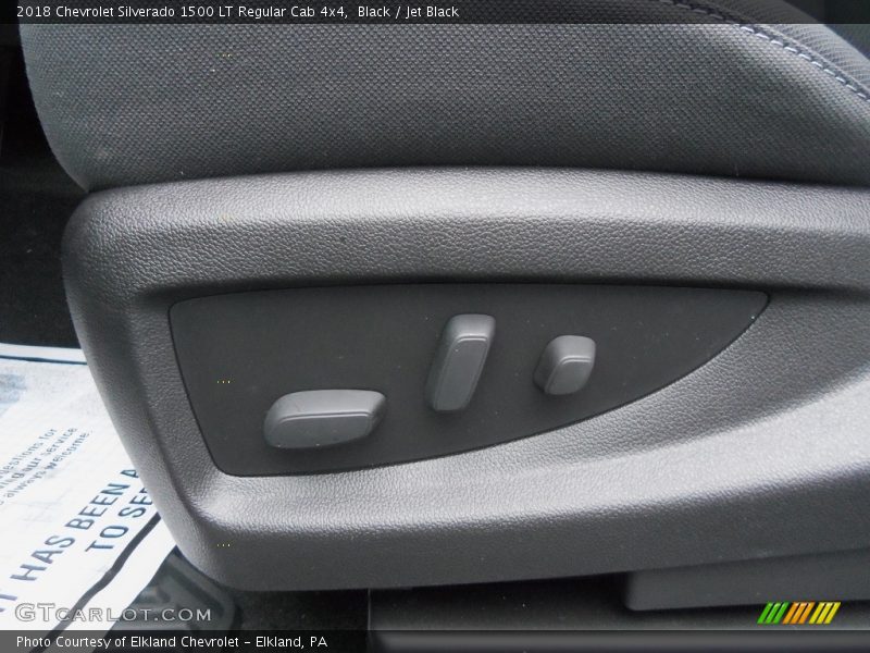 Black / Jet Black 2018 Chevrolet Silverado 1500 LT Regular Cab 4x4