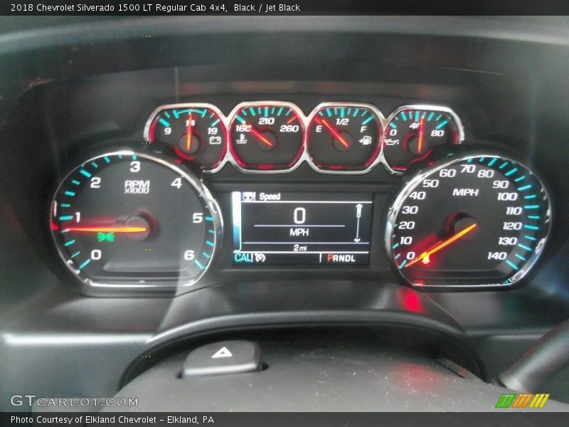 Black / Jet Black 2018 Chevrolet Silverado 1500 LT Regular Cab 4x4