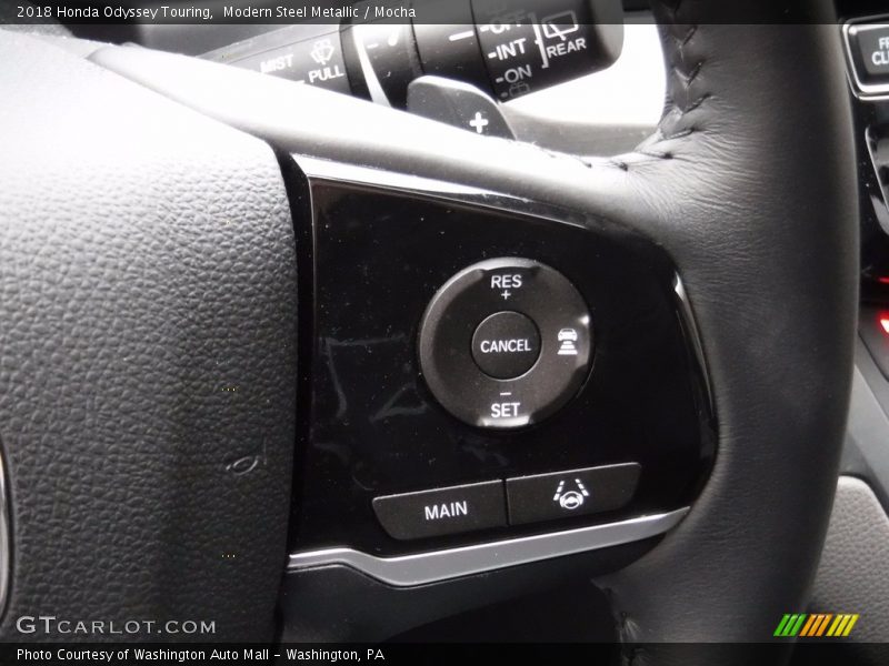 Modern Steel Metallic / Mocha 2018 Honda Odyssey Touring