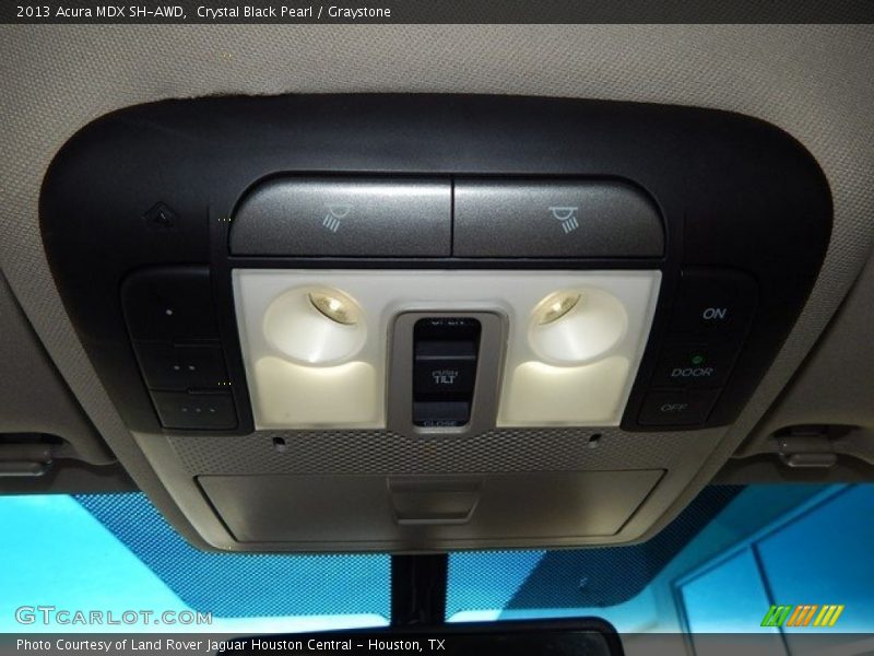 Crystal Black Pearl / Graystone 2013 Acura MDX SH-AWD