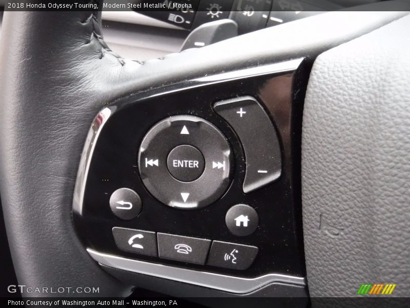 Modern Steel Metallic / Mocha 2018 Honda Odyssey Touring