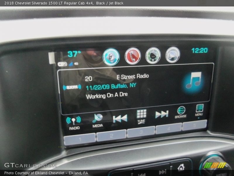 Black / Jet Black 2018 Chevrolet Silverado 1500 LT Regular Cab 4x4