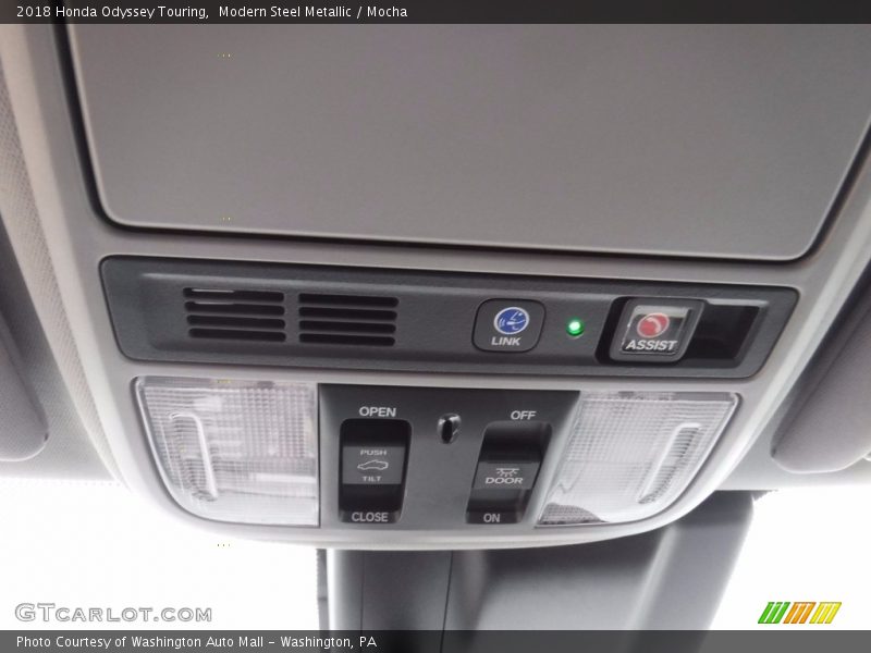 Modern Steel Metallic / Mocha 2018 Honda Odyssey Touring