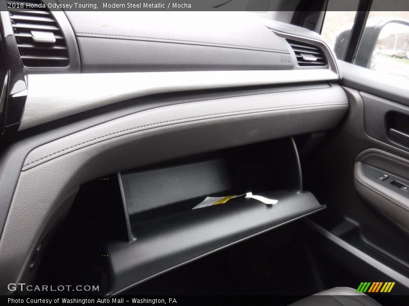 Modern Steel Metallic / Mocha 2018 Honda Odyssey Touring