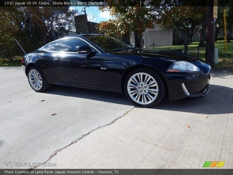 Ebony Black / Warm Charcoal 2010 Jaguar XK XK Coupe