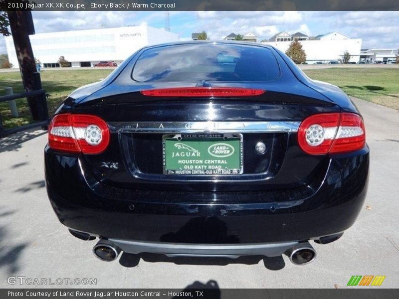 Ebony Black / Warm Charcoal 2010 Jaguar XK XK Coupe