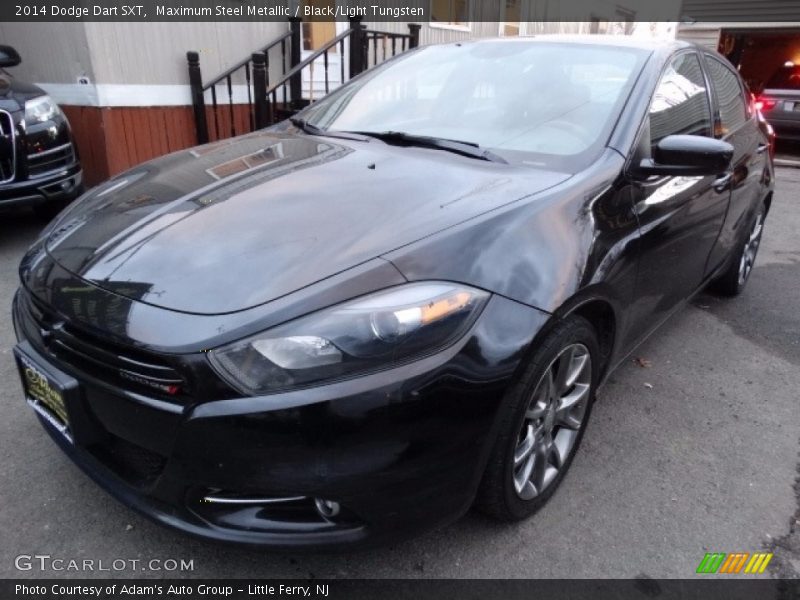 Maximum Steel Metallic / Black/Light Tungsten 2014 Dodge Dart SXT