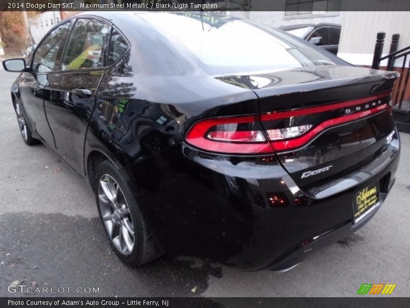 Maximum Steel Metallic / Black/Light Tungsten 2014 Dodge Dart SXT