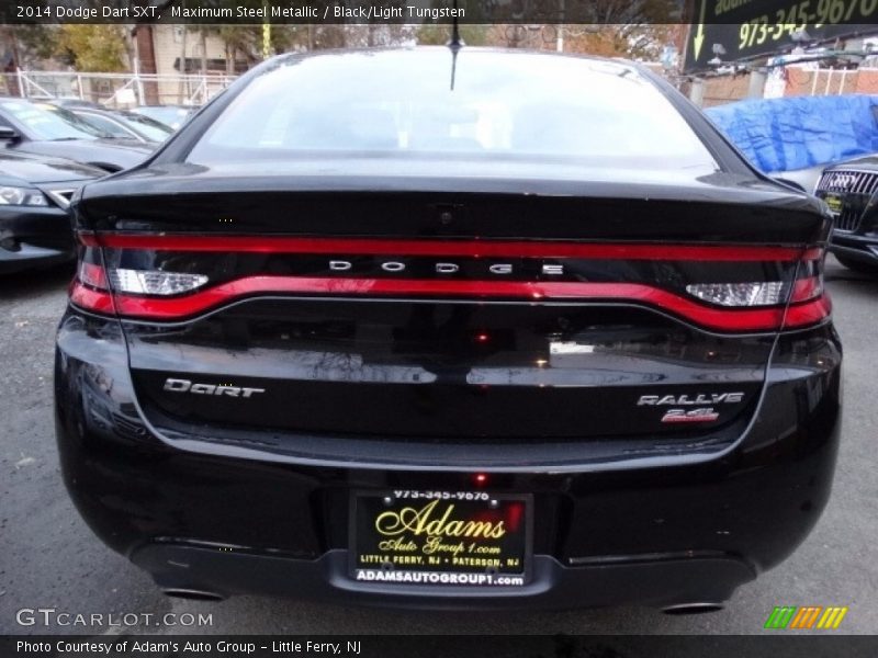 Maximum Steel Metallic / Black/Light Tungsten 2014 Dodge Dart SXT