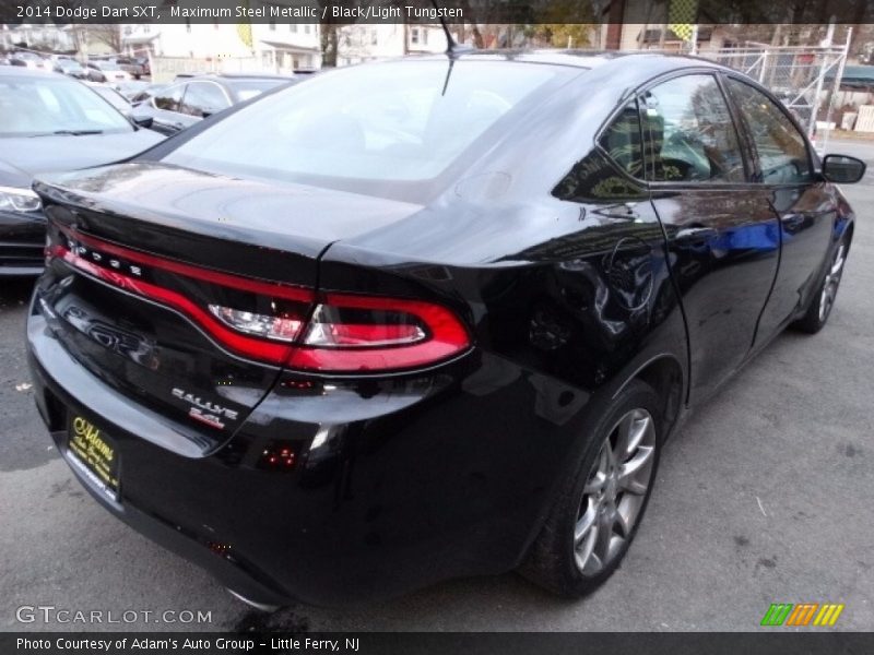 Maximum Steel Metallic / Black/Light Tungsten 2014 Dodge Dart SXT