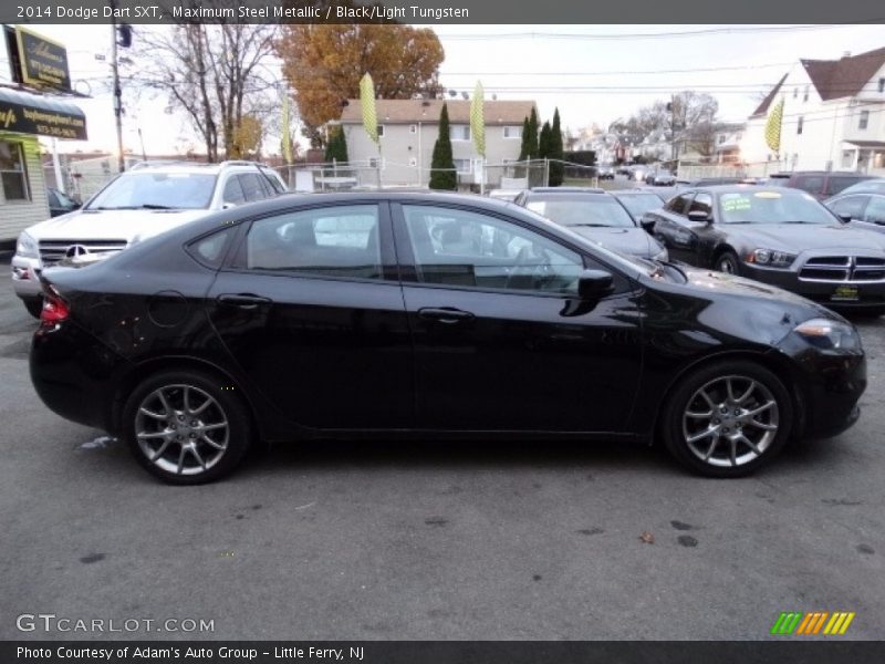 Maximum Steel Metallic / Black/Light Tungsten 2014 Dodge Dart SXT