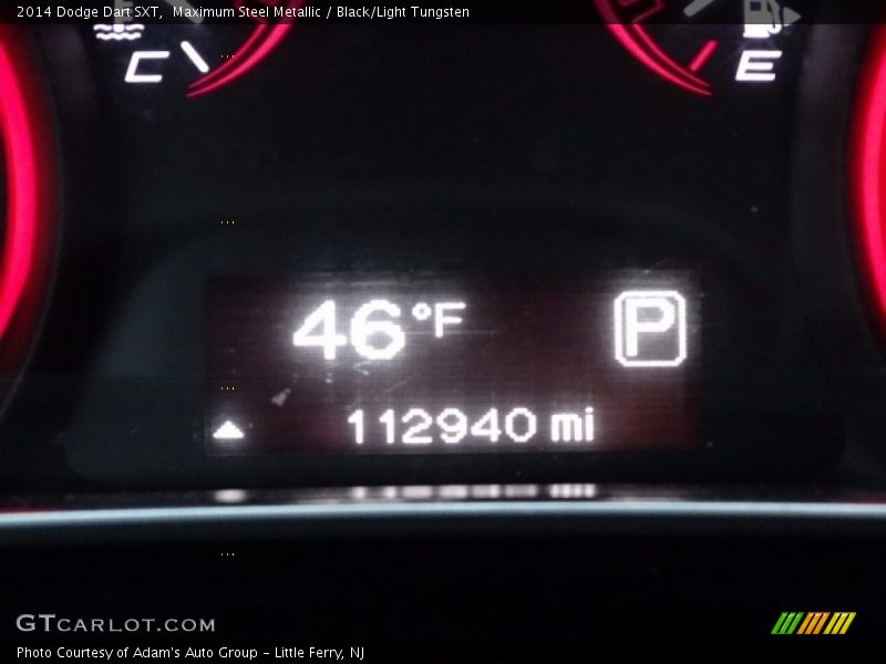 Maximum Steel Metallic / Black/Light Tungsten 2014 Dodge Dart SXT