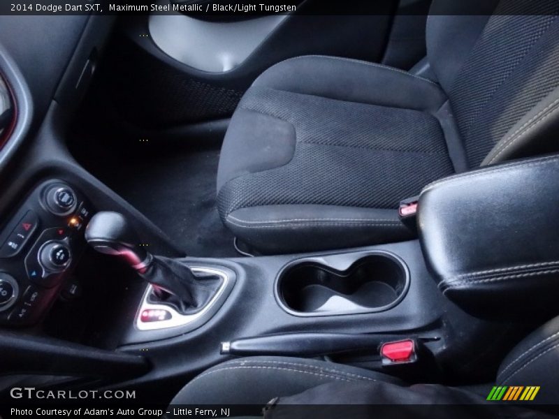 Maximum Steel Metallic / Black/Light Tungsten 2014 Dodge Dart SXT