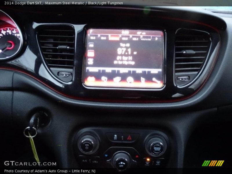 Maximum Steel Metallic / Black/Light Tungsten 2014 Dodge Dart SXT