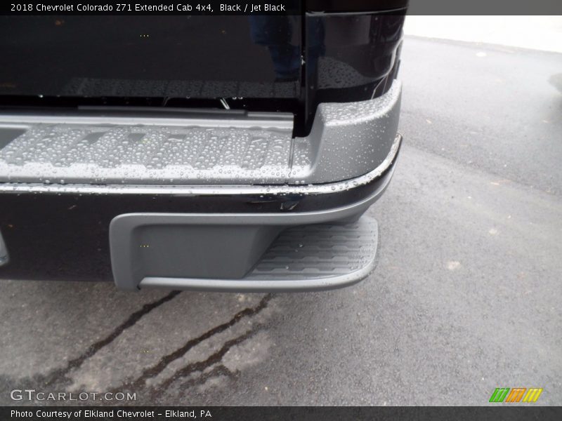 Black / Jet Black 2018 Chevrolet Colorado Z71 Extended Cab 4x4