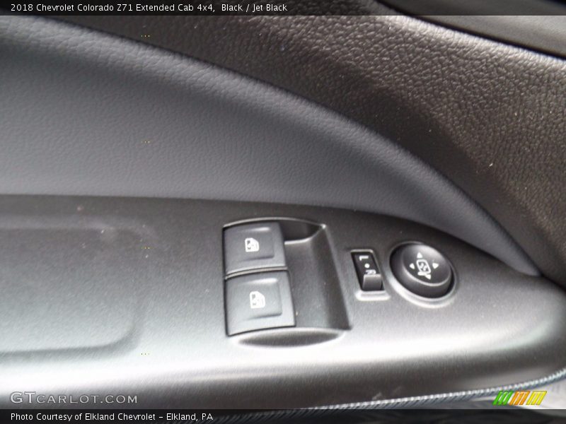 Black / Jet Black 2018 Chevrolet Colorado Z71 Extended Cab 4x4