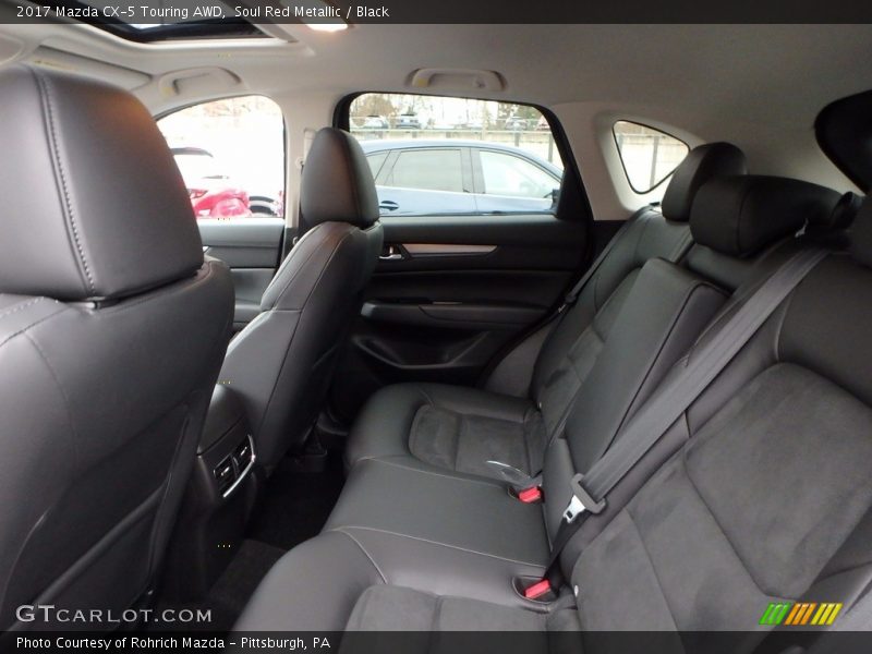Soul Red Metallic / Black 2017 Mazda CX-5 Touring AWD