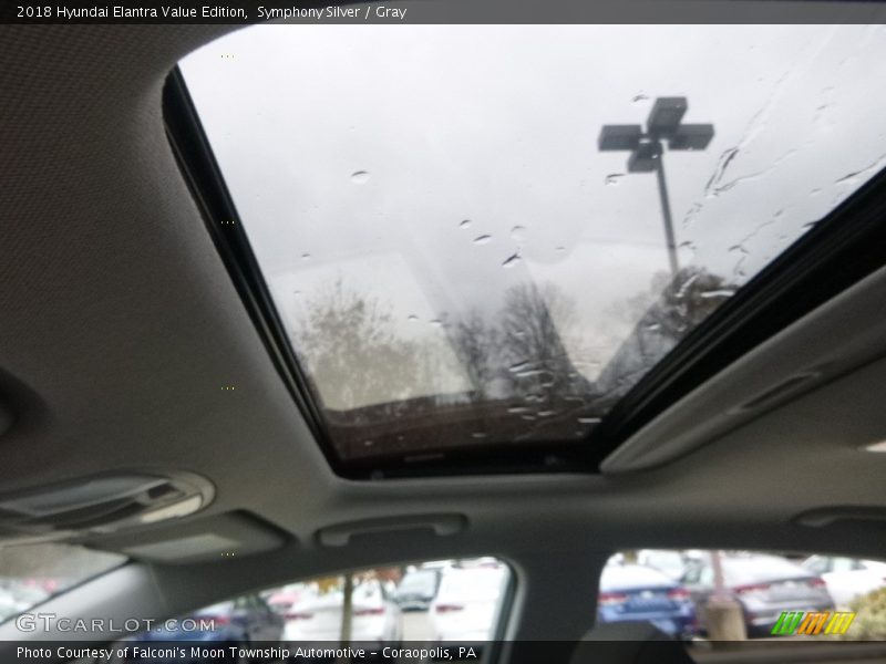 Symphony Silver / Gray 2018 Hyundai Elantra Value Edition